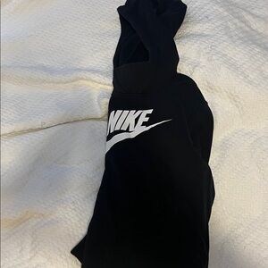 Nike Black and White Hoodie